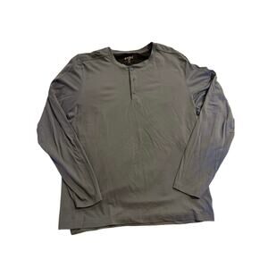 Rhone Long Sleeve Henley Shirt – XL